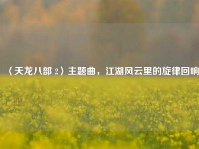 〈天龙八部 2〉主题曲，江湖风云里的旋律回响