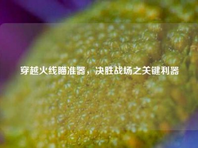 穿越火线瞄准器，决胜战场之关键利器