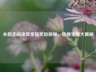 永劫无间凌霄宝箱奖励探秘，珍稀宝藏大揭秘